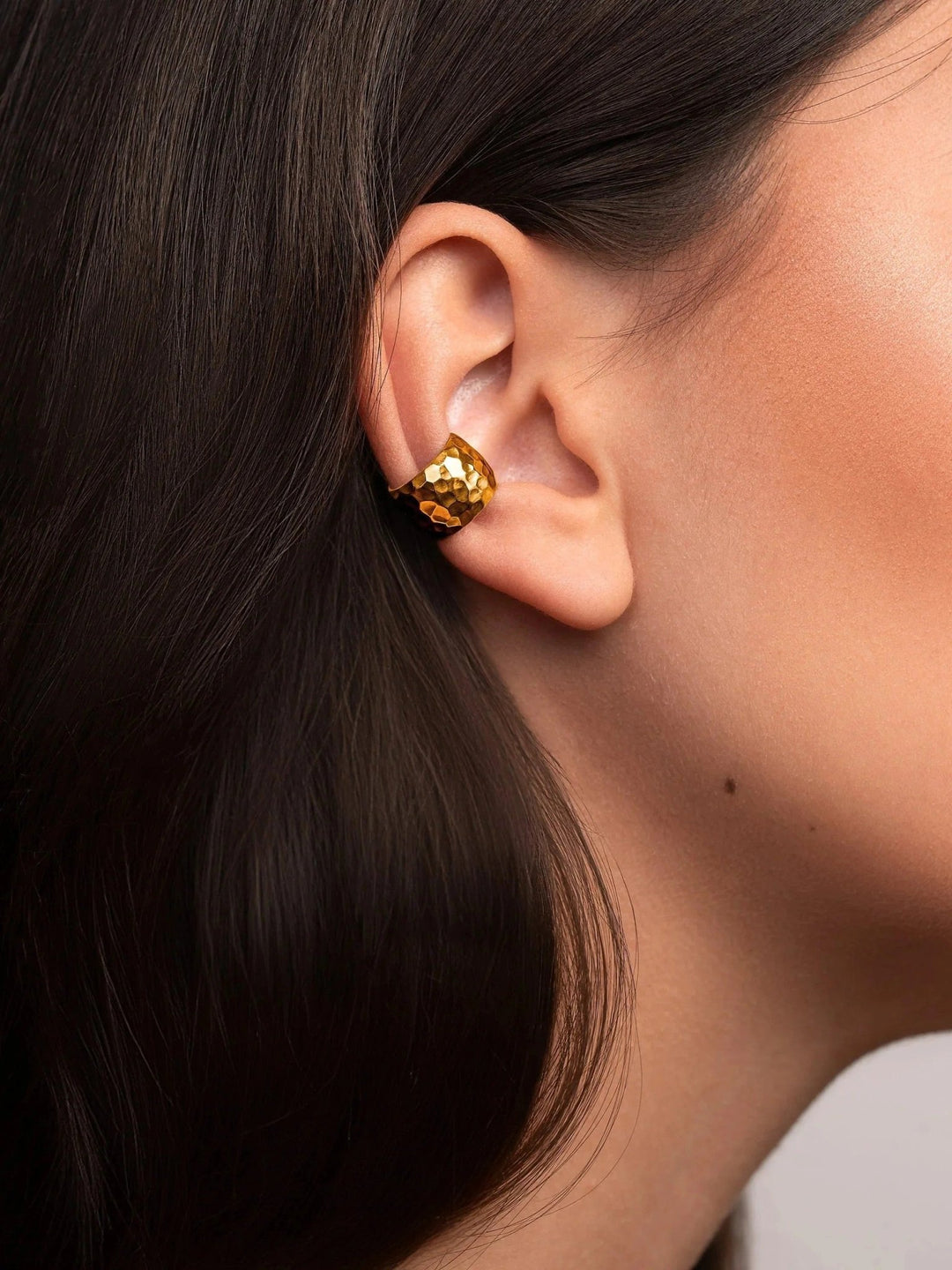 Giorgia Gold Conch Cuff Earring - 24k Gold Platingbest friend giftboho earringsLunai Jewelry