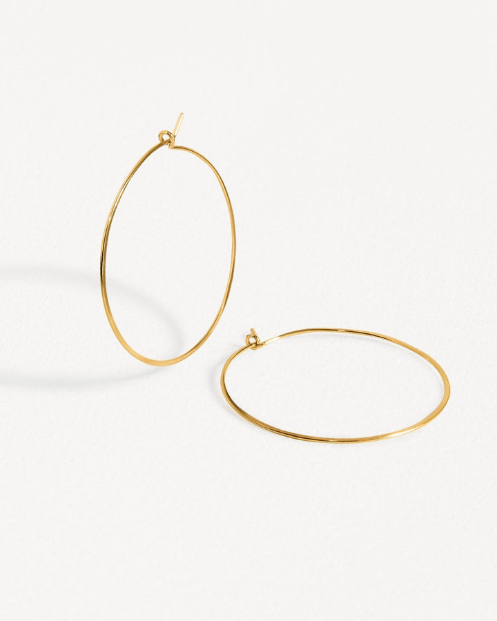 Zamara Large Hoop Earrings - 14K Gold FilledBackUpItemsBest Friend GiftLunai Jewelry