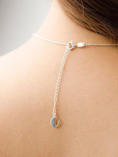 Saturn Chain Choker - 925 Sterling SilverAnniversary GiftBackUpItemsLunai Jewelry