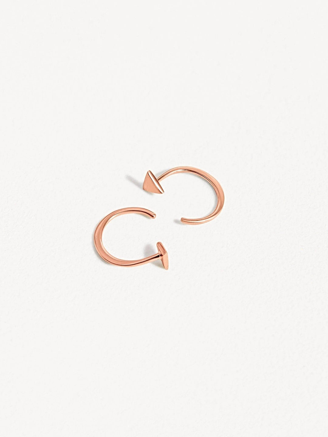 Vittoria Huggie Earrings - 18K Rose Gold PlatedBackUpItemsBlack Friday JewelryLunai Jewelry