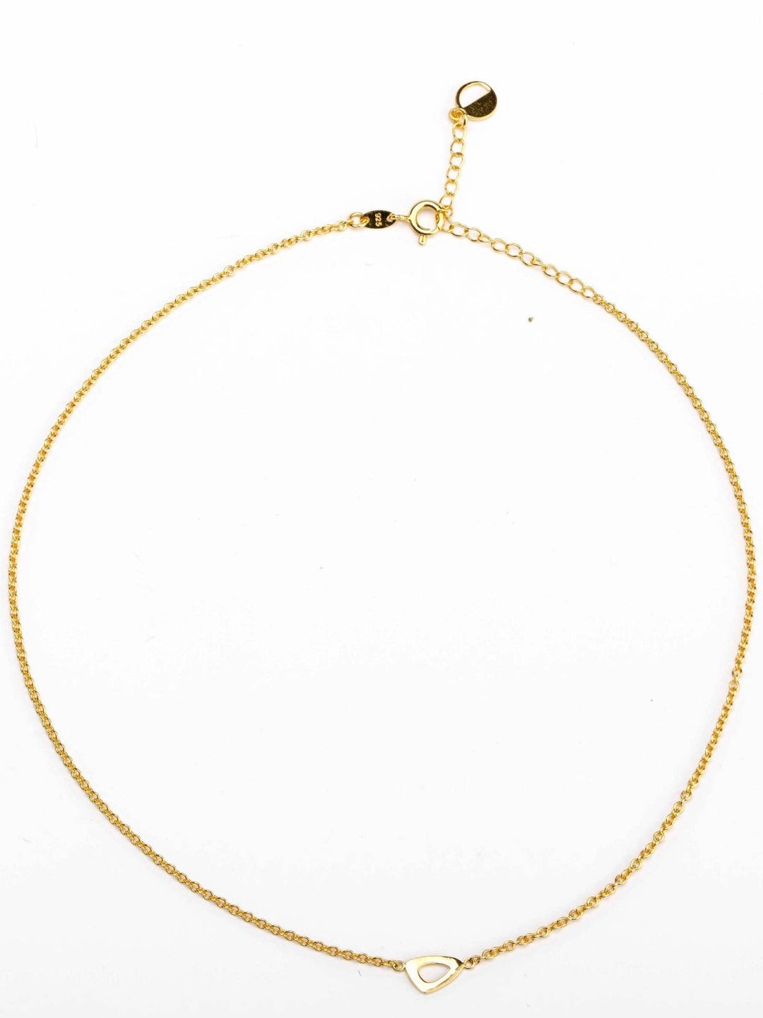 Zunilda Charm Ckoker - 24K Gold PlatedAdjustable NecklaceAnniversary GiftLunai Jewelry